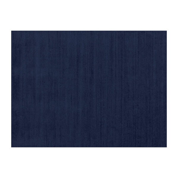 Alaska, tapis tissé main bleu marin pour un confort doux par Maillé Style (Érik Maillé)