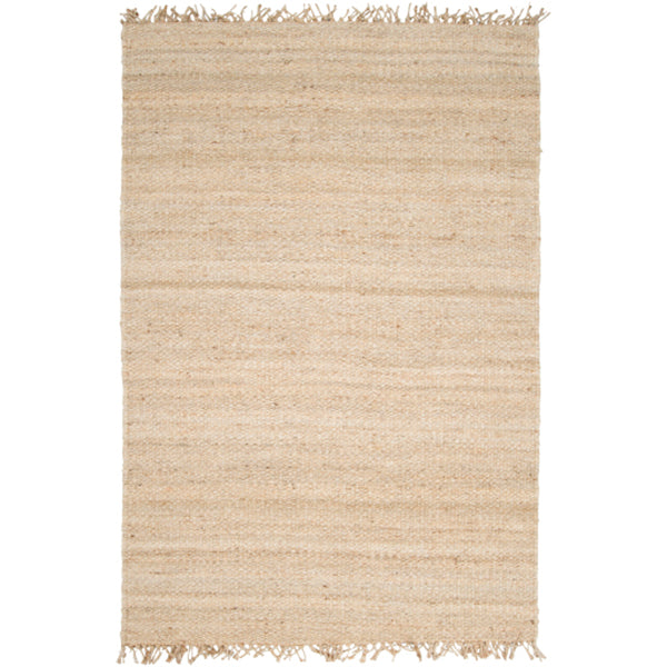 carpette sisal jute frange beige Maillé Style