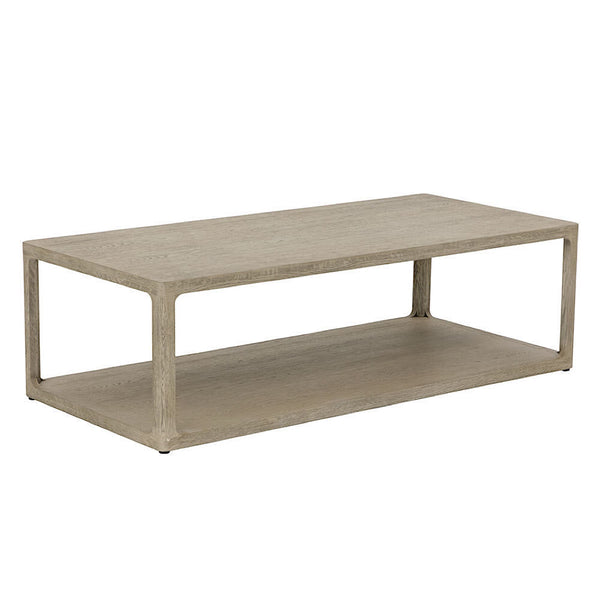 LA TABLE À CAFÉ - RECTANGLE - BOIS - CHÊNE - GRIS - MAILLÉSTYLE