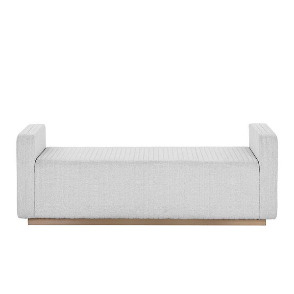 LE BANC - GRIS - OR - LIGNÉ - RECTANGLE - BLOC - MAILLESTYLE