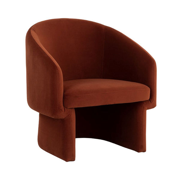 LE FAUTEUIL - ROUILLE - ÉLÉGANT - MODERNE - MAILLÉSTYLE