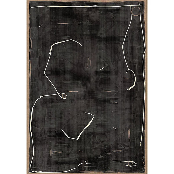 LE TABLEAU D'ART - HIÉROGLYPHE MODERNE EN MOKA II - MAILLÉSTYLE