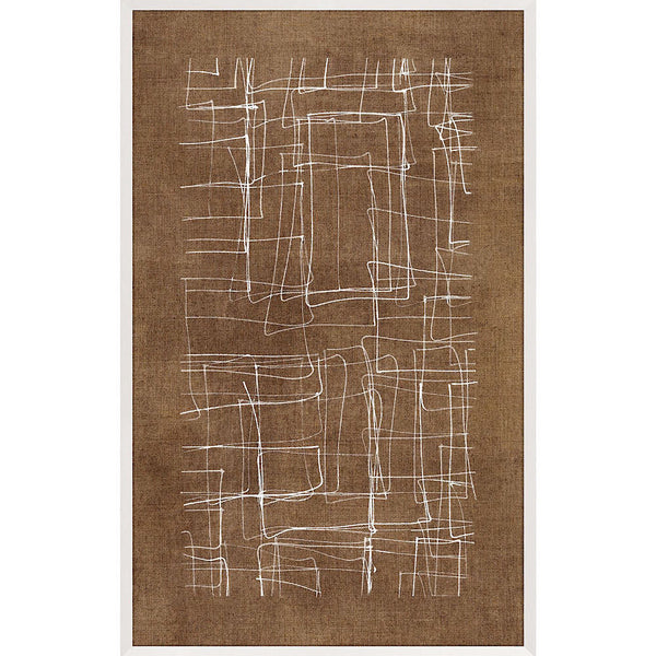 LE TABLEAU D'ART - IMPRESSIONS D'OMBRE BRÛLÉE IV - MAILLÉSTYLE