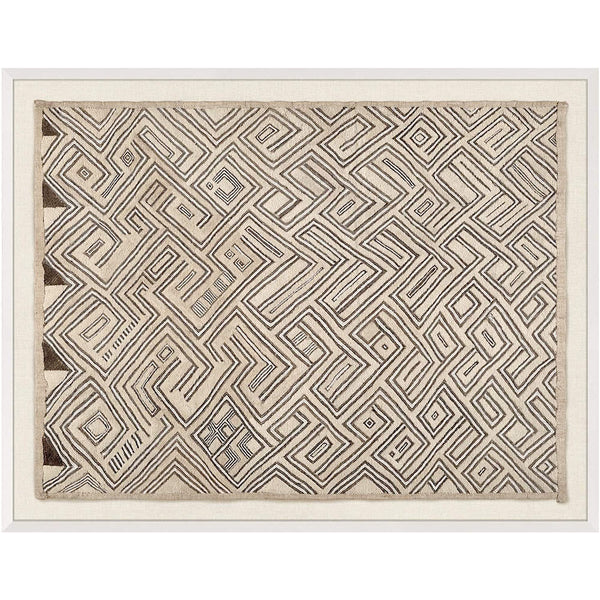LE TABLEAU D'ART - TISSU KUBA I - MAILLESTYLE