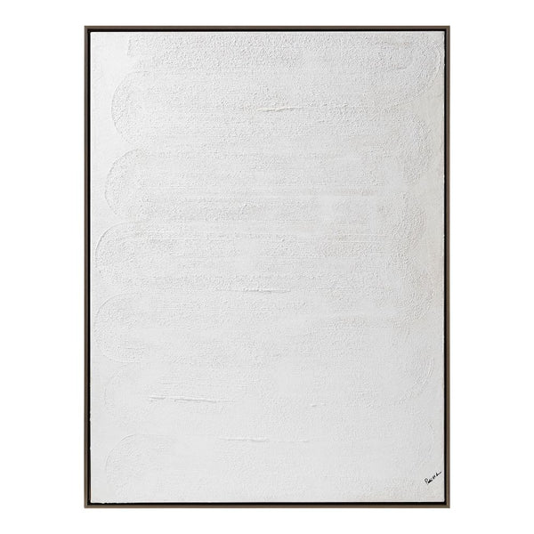 TABLEAU - MINIMALISTE - BLANC - TEXTURÉ - MAILLÉSTYLE