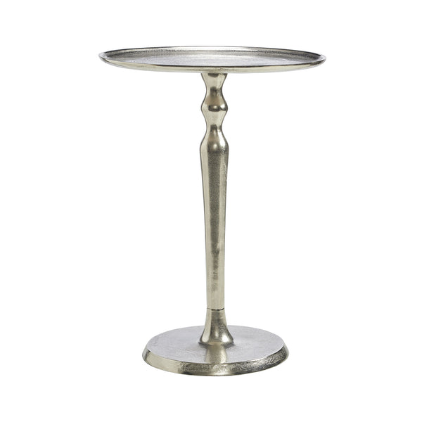 TABLE D'APPOINT - NICKEL - ALLUMINIUM - EUROPÉENNE - MAILLÉSTYLE