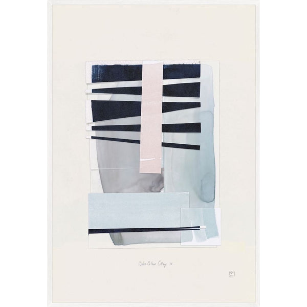 toile d'art abstrait pastel Maillé style