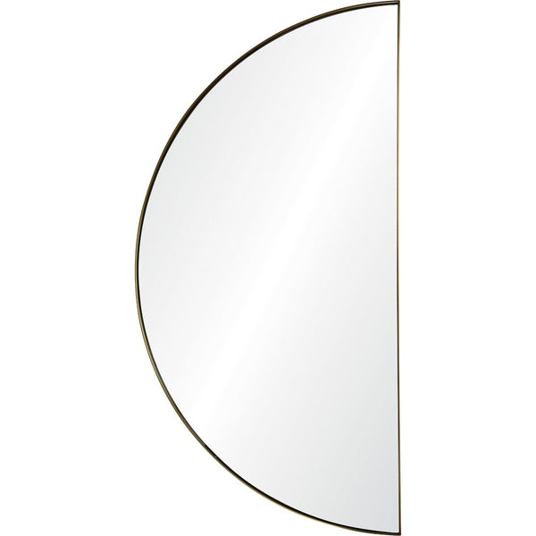Miroir lune or moitié Maillé style