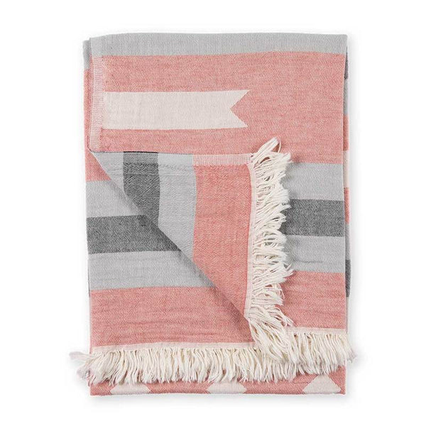 Serviette Rosa turque de corps Maillé style