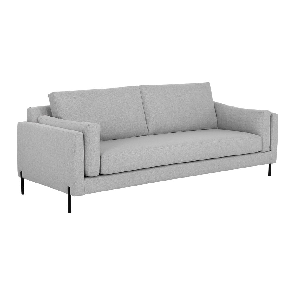 sofa-gris-émaillé-style