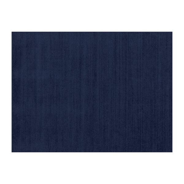 Alaska, tapis tissé main bleu marin pour un confort doux par Maillé Style (Érik Maillé)