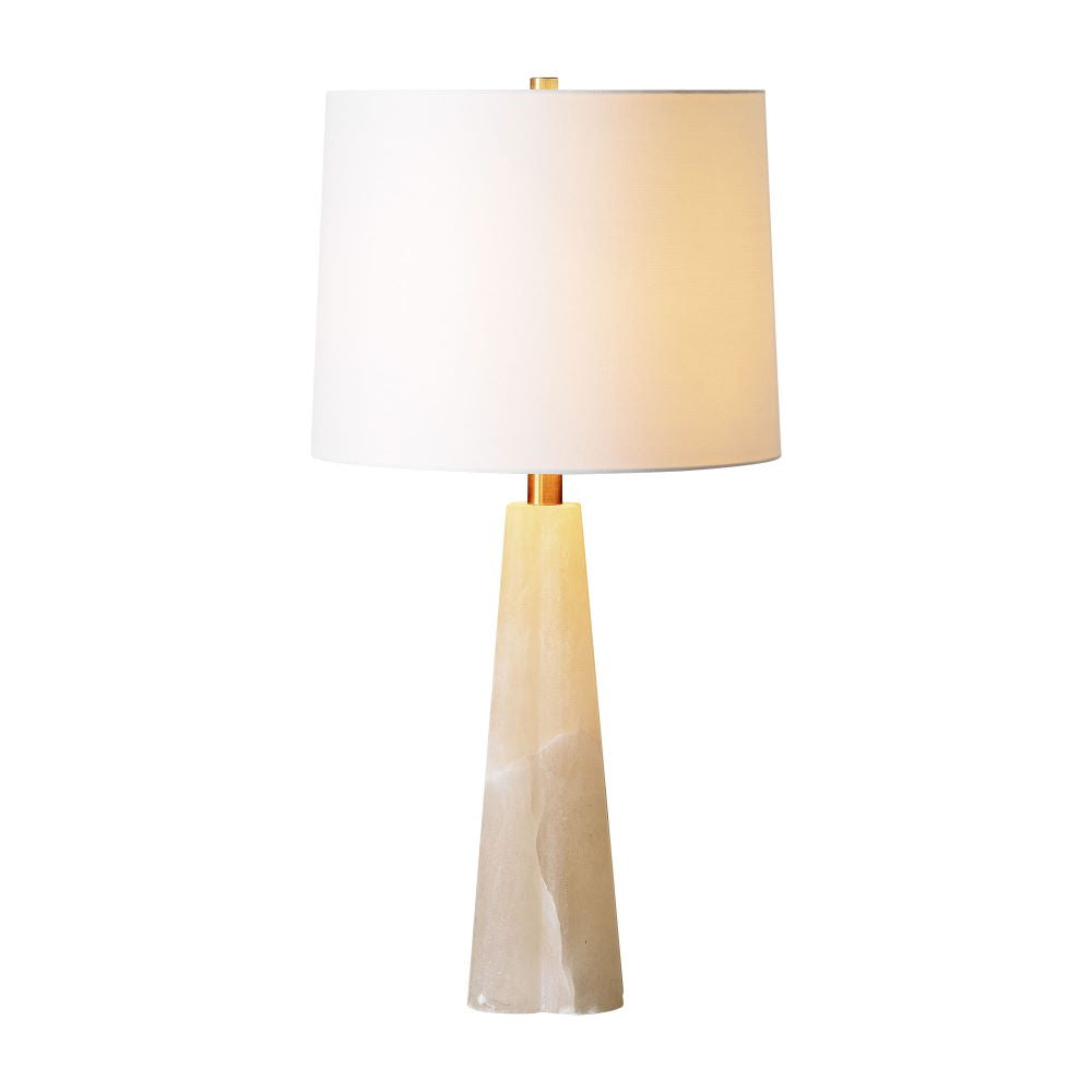 LAMPE - ONYX BLANC - OR - LUXUEUSE - MAILLÉ