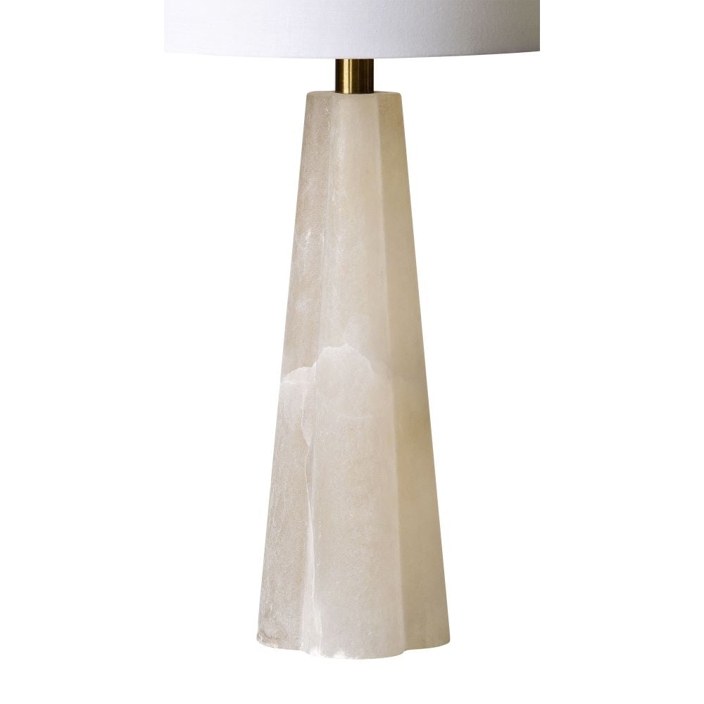 LAMPE - ONYX BLANC - OR - LUXUEUSE - MAILLÉ