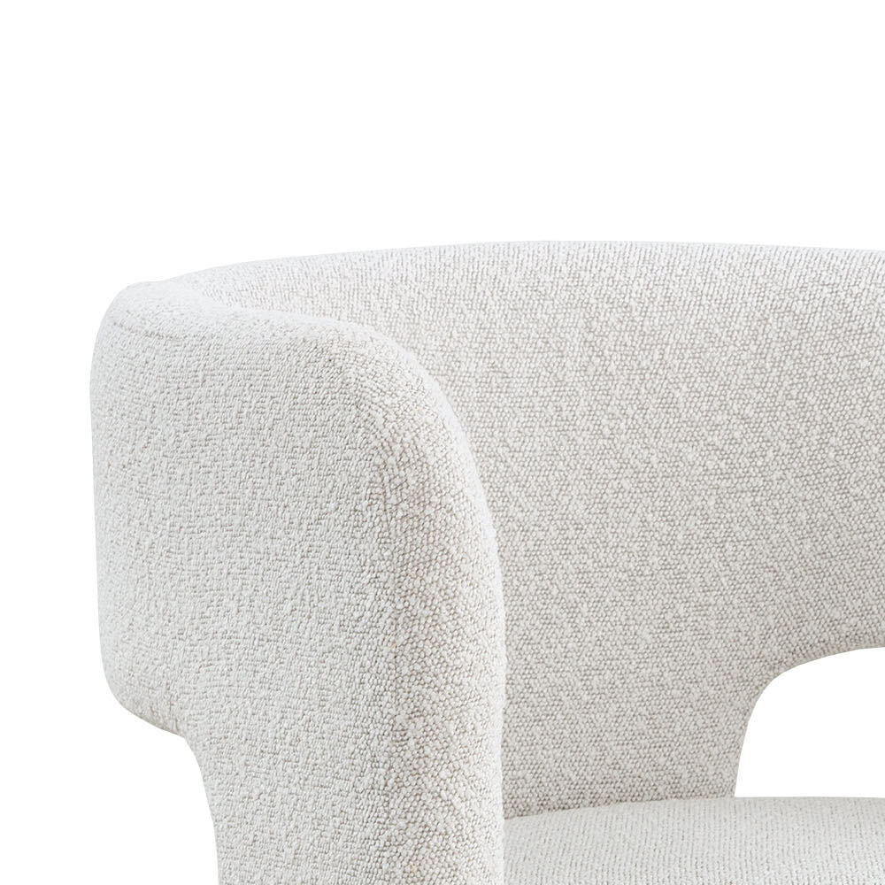 LE FAUTEUIL - BLANC - EFFET - MOUTON - ARCHÉ - MALLÉSTYLE