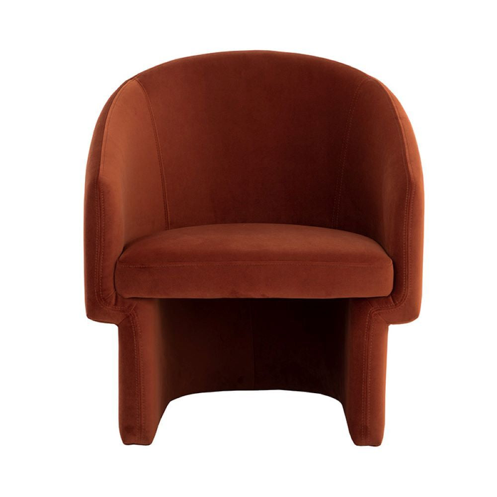 LE FAUTEUIL - ROUILLE - ÉLÉGANT - MODERNE -  MAILLÉSTYLE