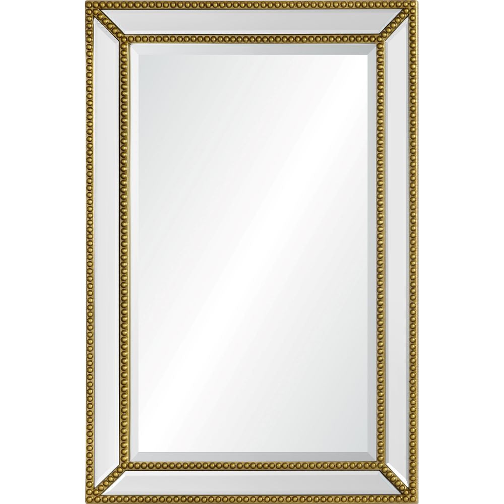 LE MIROIR - DORÉ - CLASSIQUE - ORNEMENTÉ - RECTANGLE - MAILLÉSTYLE