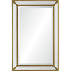 LE MIROIR - DORÉ - CLASSIQUE - ORNEMENTÉ - RECTANGLE - MAILLÉSTYLE