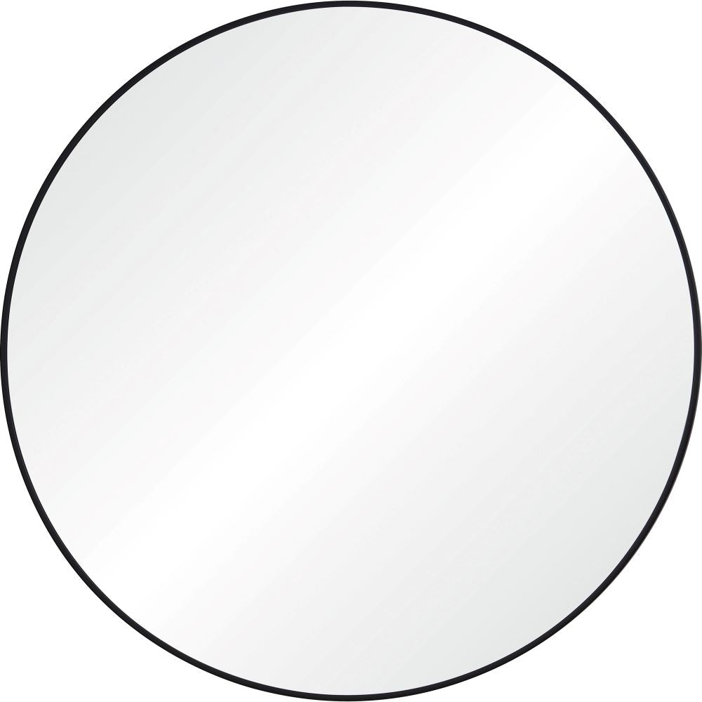 LE MIROIR - ROND - FER - NOIR - CONTEMPORAIN - MAILLÉSTYLE