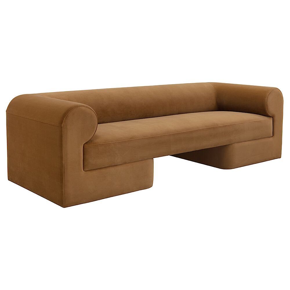 LE SOFA - OR - RECTANGLE - ACCOUDOIRS - ARRONDIES - MAILLESTYLE