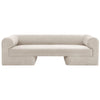 LE SOFA - TAUPE - RECTANGLE - ACCOUDOIRS - ARRONDIES - MAILLESTYLE