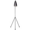 Lucille, lampe sur pied tout en noir mat pour un design minimaliste et un éclairage personnalisé par Maillé Style (Érik Maillé)