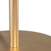 ROCIO, lampe sur table avec abat-jour en demi-sphère et fini doré mat par Maillé Style (Érik Maillé)