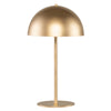 ROCIO, lampe sur table avec abat-jour en demi-sphère et fini doré mat par Maillé Style (Érik Maillé)