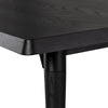 La table de salon Scholar est une table basse qui s'allie à tous les styles grâce à son design simple et son chêne noir par Maillé Style (Érik Maillé)