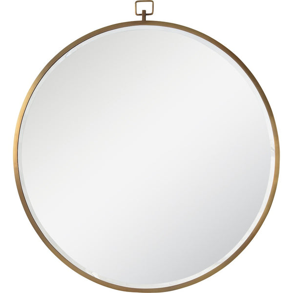 le miroir adam rond or Maillé style