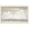 toile d'art Iceberg calme et doux Maillé style