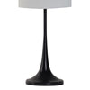 lampe sur table rétro salive noir et blanche Maillé Style