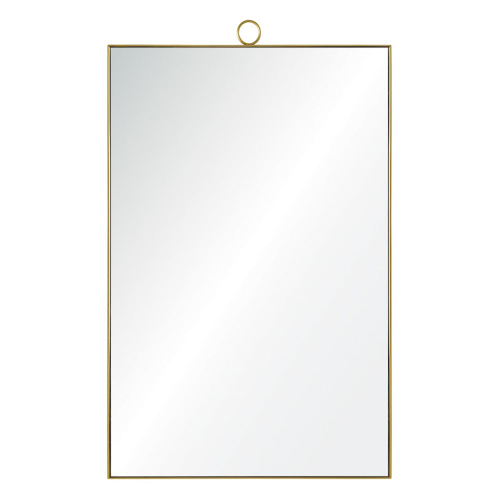 miroir vertigo or avec anneau Maillé style