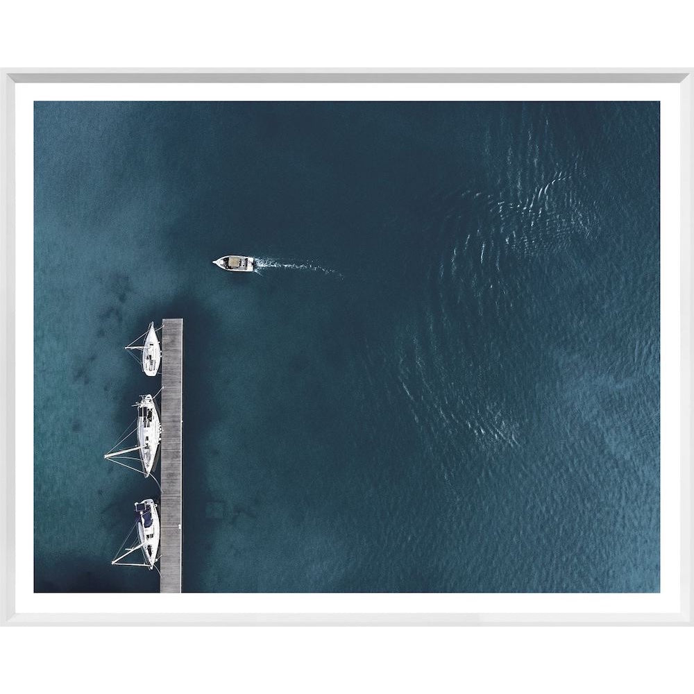 Tableau bateau | Tableau voilier contemporains | Impression sur toile
